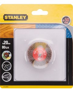 Accesorio Stanley 34041XJ Cepillo hojas lija 50X20 G080