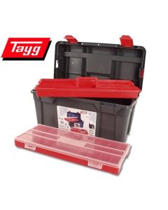 Caja herramientas Tayg con estuche+bandeja 34