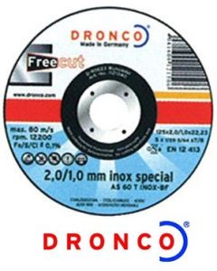Discos corte inox Dronco AS60T FC 10 Unidades