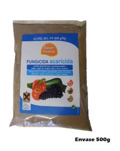 Fungicida acaricida azufre 80 % Flower 500 gr