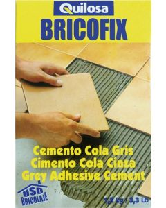 BRICOFIX CEMENTO COLA 88104-1,5KG GRIS