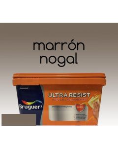 Pintura interior Bruguer Ultra Resist Marron nogal 4 Lt