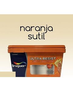Pintura interior Bruguer Ultra Resist Naranja sutil 4 Lt