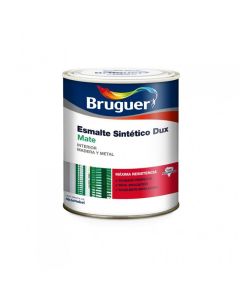 Esmalte sintetico Bruguer Dux Mate 2602 Blanco 250 Ml