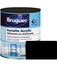 Bruguer-Esmalte acrilico mate Negro 1732 250 Ml