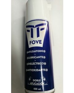 Spray dielectrico lubricante aflojatodo y antioxidante Fove 400 Ml