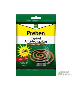Insecticida Preben antimosquitos espiral