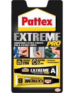 Pegamento bicomponente Extreme Pattex 22 Ml