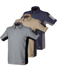 POLO STRETCH GRIS/NEGRO 8170 T-S - 429075