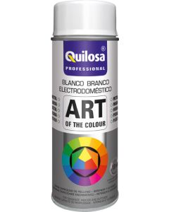 Spray pintura blanco eletrodomésticos RAL9016 400ML Quilosa