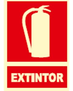 Señal fotoluminiscente extintor EX001 297x210mm
