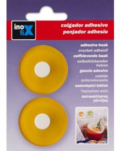 Colgador adhesivo circular (blister 2 unidades)
