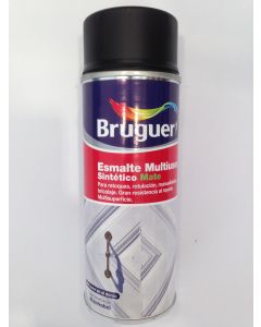 Spray bruguer dux brillante mate negro 400 ml