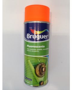 Spray bruguer fluorescente naranja 400 ml