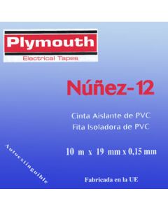 CINTA AISLANTE PVC 5071-10MX19MM AZUL - 616005