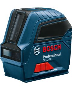 Nivel láser Bosch GLL2-10 3PILAS 1,5V IP54+Bolsa