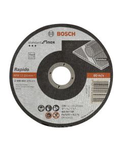 Disco abrasivo Bosch 125X1,0X22,23MM Corte Inox