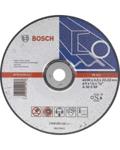 Disco concavo Bosch A30S BF 230X3,0X22,23 corte metal