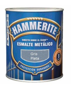 Esmalte Hammerite gris plata 750 ml almacenes iberia
