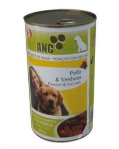 Lata perros ANC  pollo y verduras - 1,25 kg