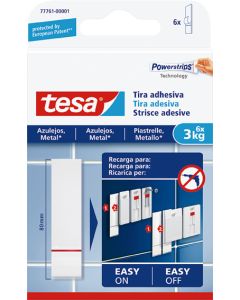 Tira adhesiva SMS Azulejos Tesa 77761 SUJ.3,0KG 