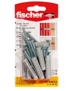 Taco + tornillo blister Fischer SX 6x30 S K