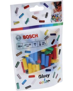 Cola termofusión  Gluey 7x20MM 70 Unidades Bosch bricolaje