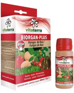 Biorgan-Plus Vitaterra Inhibidor de Daños de Hongos de Raíz y Nematodos 60 Cc