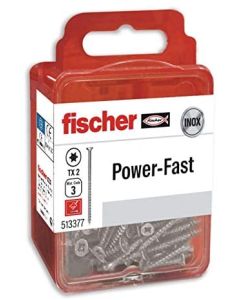 Fischer Blister tornillo Inox FPF-ST 5X60 - 8 Unidades