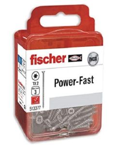 Fischer Blister tornillo Inox FPF-ST 4,0X30 - 15 Unidades