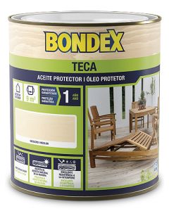 Bondex Aceite teca protector Incoloro 750 Ml