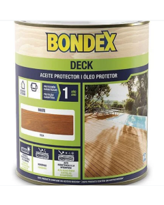 Bondex Deck Aceite tarimas Teca 4 Lt