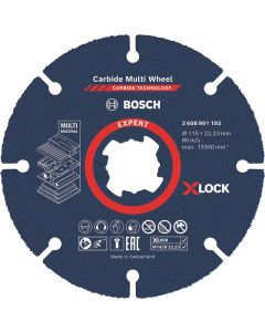 Bosch Disco Multiwheel Expert X-Lock 125X22,23