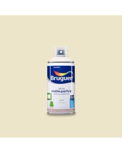 Bruguer Spray Esmalte acrílico multisuperficie Mate Blanco lino 300 Ml