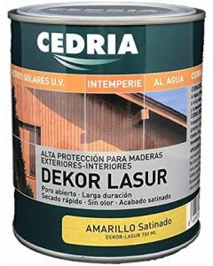 Cedria Lasur Dekor lasur amarillo satinado 750 ml