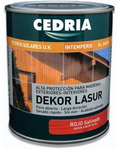 Cedria Lasur Dekor lasur rojo satinado 750 ml