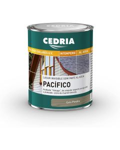 Cedria Lasur Pacífico Gris piedra 4 Lt