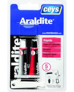 Ceys Adhesivo Araldite rápido 2 x 5 Ml 