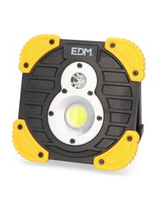 EDM Linterna foco recargable 2 Leds XL 750 Lum Función Power Bank