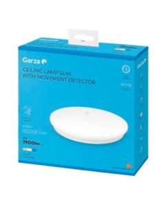 Garza Plafon led sensor movimiento ø330 24w 4000k Luz día