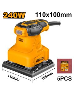 Ingco Lijadora orbital de mano 240W PS2416