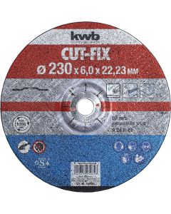 KWB Disco desbaste Cutfix metal 230X22.23X6,0mm