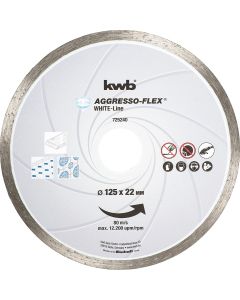 Kwb Disco corte diamante White-line 125MM X 22,23MM 725240