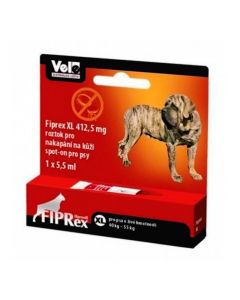 Fiprex XL 412,5 Mg Fipronilo Pipeta antiparasitaria para perros MUY GRANDES (40-55 KG)