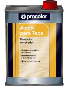 Procolor Aceite para Teca Incoloro 750 Ml