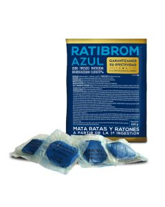 Raticida Ratibrom azul 100 Gr