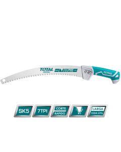 Serrucho poda triple dentado Total Tools 330MM THT5113306