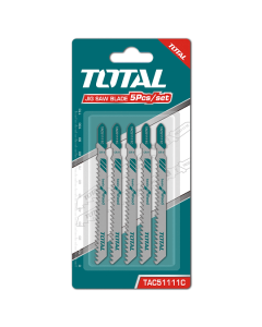 Total Tools Set 5 hojas de sierra caladora madera TAC51111C