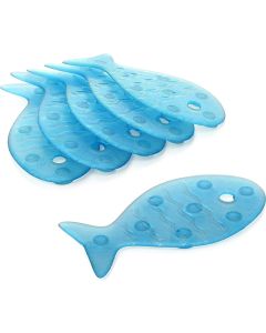 Tatay Pack 6 Pastillas ntideslizantes bañera pez Azul