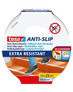 Tesa Cinta antideslizante adhesiva 15mx25mm Transparente